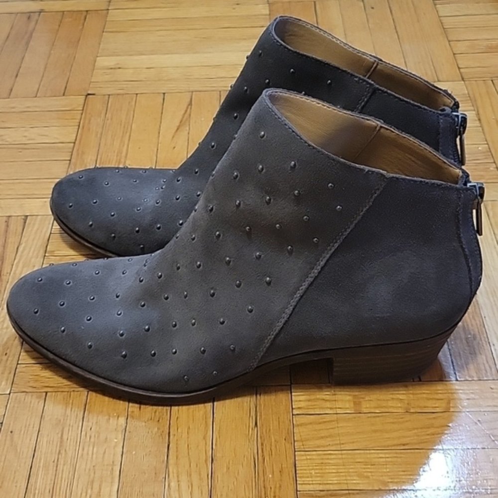 LUCKY BRAND Breena 2 Suede Leather Ankle Boots 8.5